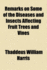 Remarks on Some of the Diseases and Insects Affecting Fruit Trees and Vines