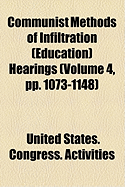Communist Methods of Infiltration (Education) Hearings (6, Pp. 1843-1937)