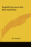 English Literature for Boys and Girls