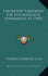 Laboratory Equipment for Psychological Experiments V3 (1907)