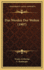 Das Werden Der Welten. [Ed. By] L. Bamberger. Akad. Verlagsges. M.B.H. 1908