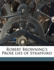 Robert Browning's Prose Life of Strafford