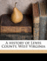 A History of Lewis County, West Virginia