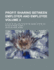 Profit Sharing Between Employer and Employee Volume 3; A Study in the Evolution of the Wages System - By Nicholas Paine Gilman