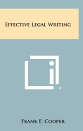 Effective Legal Writing