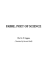 Fabre, Poet of Science
