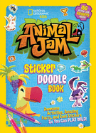 New Animal Jam Sticker Doodle Book