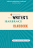 The Writer's Harbrace Handbook