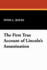 The first true account of lincolns assassination