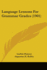 Language Lessons for Grammar Grades