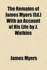 The Remains of James Myers [Ed.] with an Account of His Life by J. Watkins