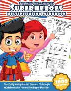 3rd grade math workbooks superheroes multiplication workbook fun daily mult
