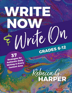 ISBN 9781544398556 product image for write now and write on grades 6 12 37 strategies for authentic daily writin | upcitemdb.com