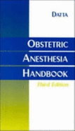 Obstetric anesthesia handbook