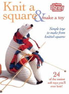 knit a square make a toy home library