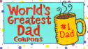 World's Greatest Dad Coupons