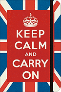 Keep Calm and Carry on Small Lined Notebook