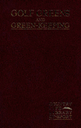 Golf Greens and Green-Keeping
