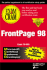 MCSD/MCP+Sb FrontPage 98 Exam Cram Exam 70-055