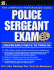 Police Sergeant Exam: A Step-By-Step System to Prepare for Your Promotion Exam