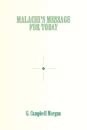 Malachi's Message for Today