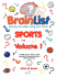 Brainlist Sports - Volume 1