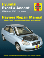 hyundai excel and accent haynes repair manual