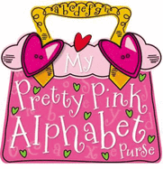 my pretty pink alphabet purse photo