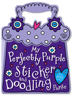 New My Perfectly Purple Sticker And Doodling Purse