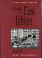 Guide to First Edition Prices 2002/3