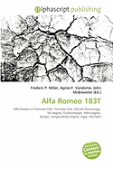 Alfa Romeo 183t - Trade paperback (2010) by Frederic P Miller (Editor),