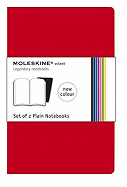 Moleskine Plain Volant Notebook Red Xsmall