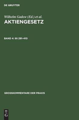  291-410 - Assmann, Heinz-Dieter (Editor), and Gadow, Wilhelm, and Bezzenberger, Gerold