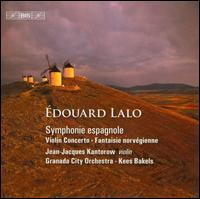 douard Lalo: Symphonie espagnole; Violin Concerto; Fantaisie norvgienne - Jean-Jacques Kantorow (violin); Granada City Orchestra; Kees Bakels (conductor)