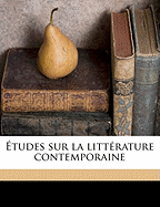 tudes sur la littrature contemporaine Volume 3