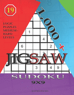 1,000 + sudoku jigsaw 9x9: Logic puzzles medium - hard levels