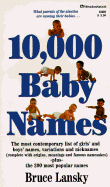 10,000 Baby Names - Lansky, Bruce