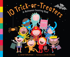 10 Trick-Or-Treaters: A Halloween Book for Kids and Toddlers