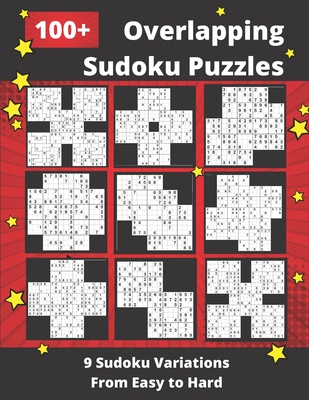 100+ Overlapping Sudoku Puzzles: 9 Different Sudoku Variants from Easy to Hard - Somatomint