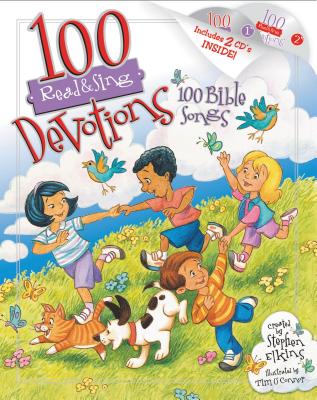 100 Read & Sing Devotions, 100 Bible Songs - Elkins, Stephen