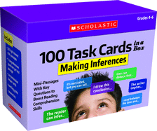 100 Task Cards in a Box: Making Inferences: Mini-Passages With Key Questions to Boost Reading Comprehension Skills
