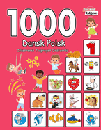 1000 Dansk Polsk Illustreret Tosproget Ordforrd (Sort-Hvid Udgave): Danish-Urdu language learning