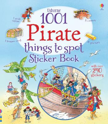 1001 Pirate Things to Spot Sticker Book - Jones, Rob Lloyd
