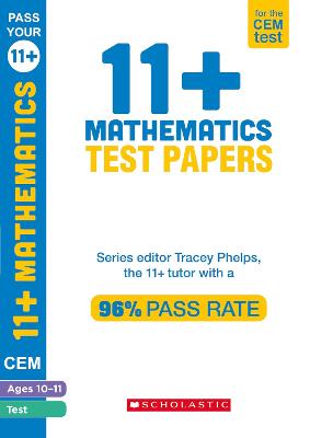 11+ Mathematics Tests Ages 10-11 - Phelps, Tracey