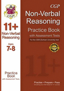 11+ Non-Verbal Reasoning Practice Book with Assessment Tests (Ages 7-8) for the CEM Test