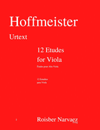 12 Etudes for Viola: (Urtext edition) Hoffmeister