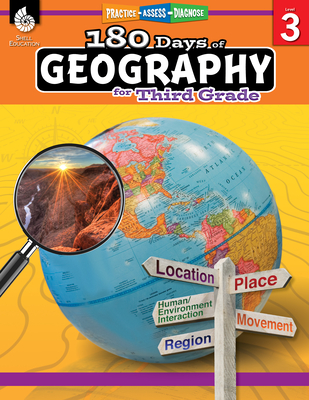 180 Days(tm) Geography for Third Grade: Practice, Assess, Diagnose - Lacey, Saskia