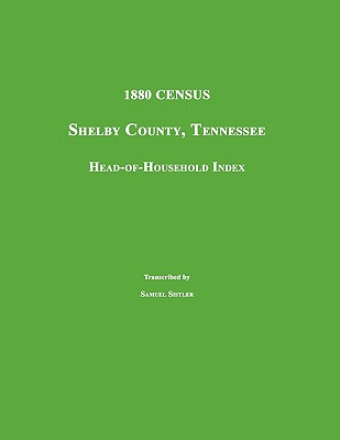 1880 Census: Shelby County, Tennessee. Head-Of-Household Index - Sistler, Samuel