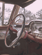 1950's Automobile Americana Chemistry Notebook: Large Hexagon Paper