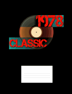 1978 Classic: Classic Themed College Ruled Composition Notebook
